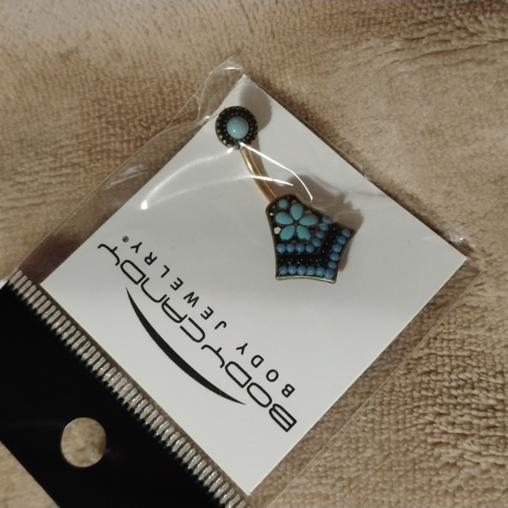 Body Candy Blue and Silver Earrings